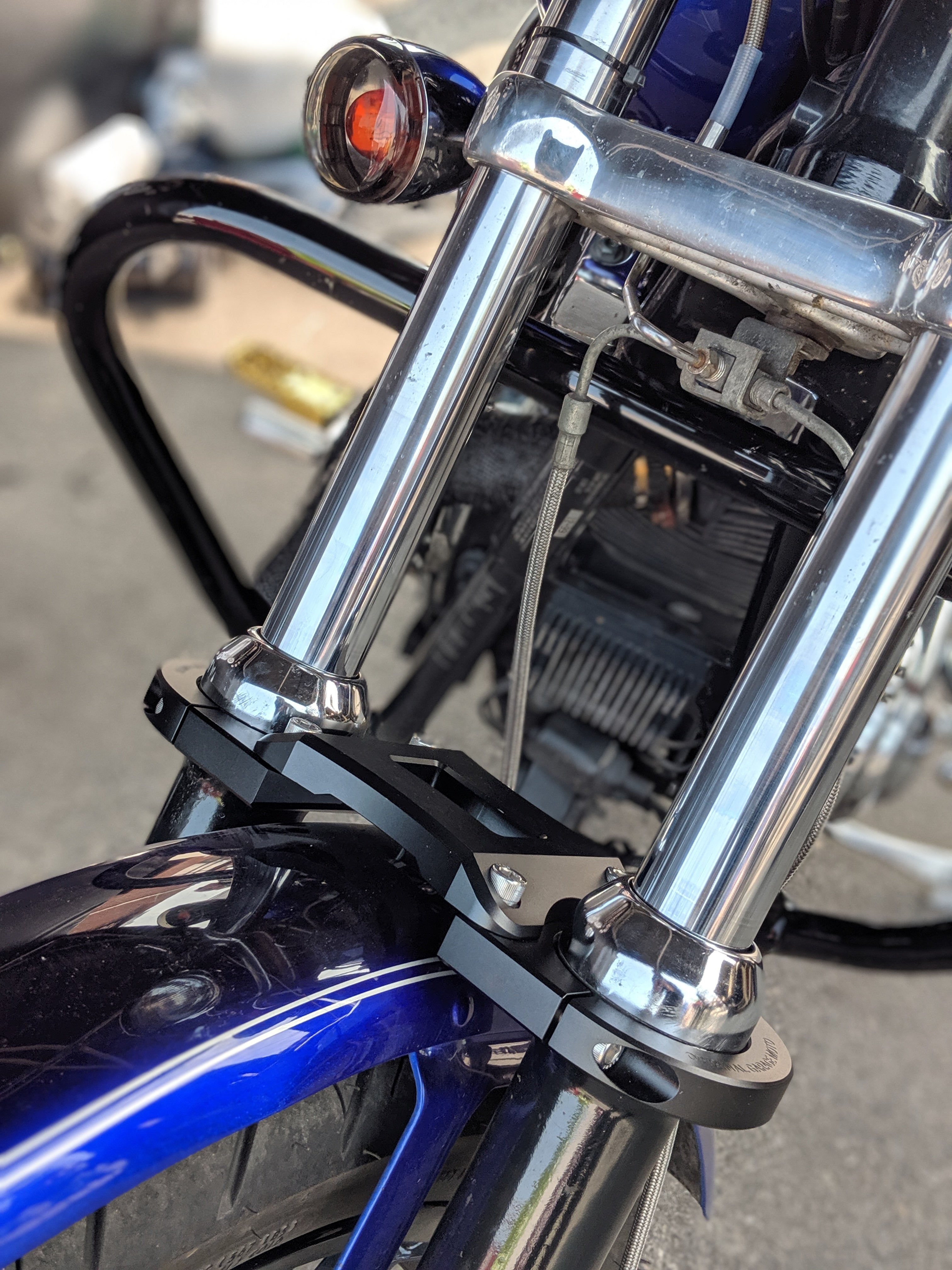 OG Speed 39mm Fork Brace for Harley-Davidson - Original Garage Moto