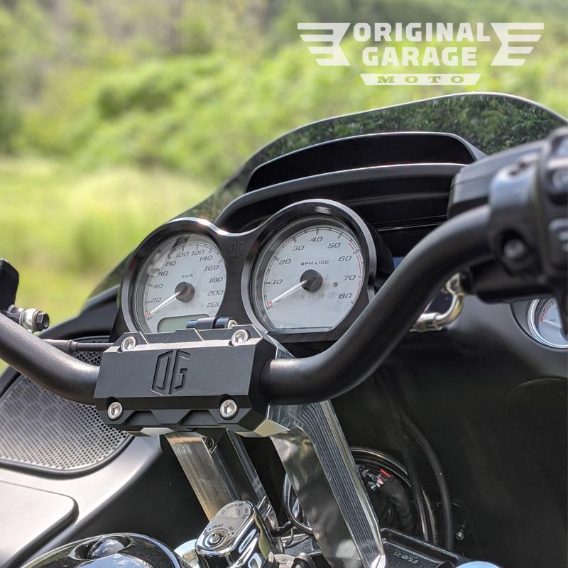 Harley-Davidson Road Glide Billet Gauges Bezel - Original Garage Moto