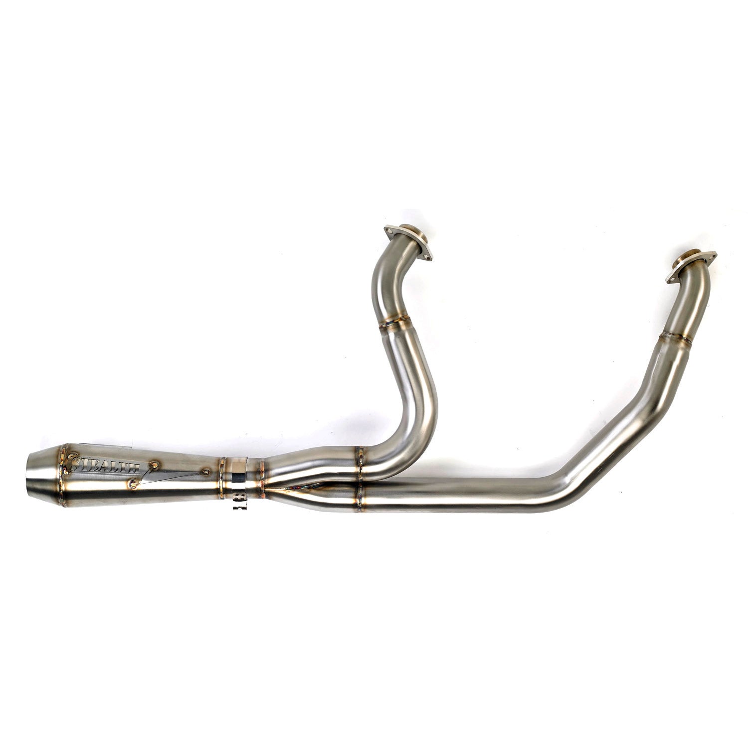Stealth Pipes 95-16 Bagger Exhaust - Stainless - Original Garage Moto