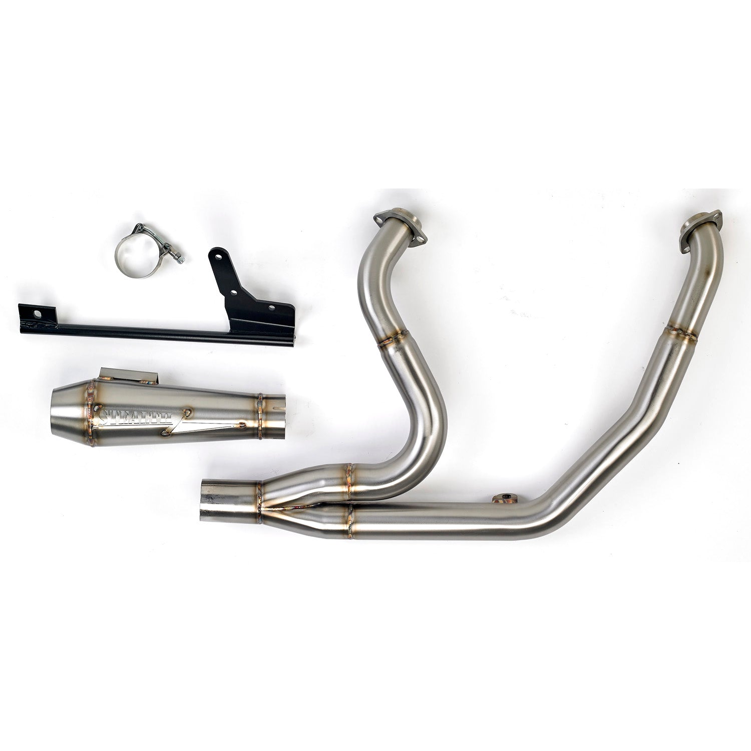 Stealth Pipes 99-05 Dyna Exhaust - Stainless - Original Garage Moto